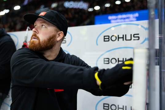 Frölundas materialförvaltare Andy Fagerström