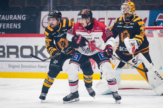 Skellefteås Arvid Lundberg och Örebros Hannes Björninen