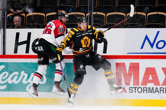 Örebros Robin Norell och Skellefteås Simon Robertsson