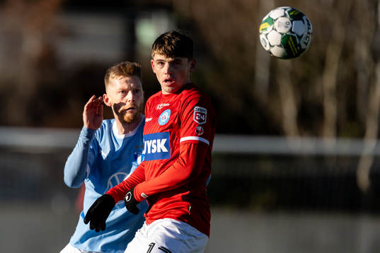 Malmö FFs Anders Christiansen och Silkeborgs Callum