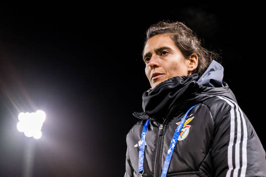 Head coach Filipa Patao of Benfica
