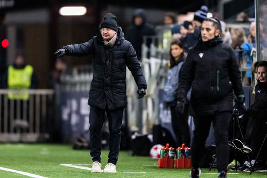 Head coach Joel Kjetselberg of FC Rosengård