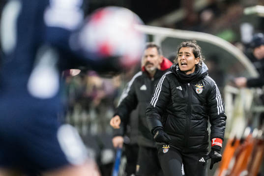 Head coach Filipa Patao of Benfica