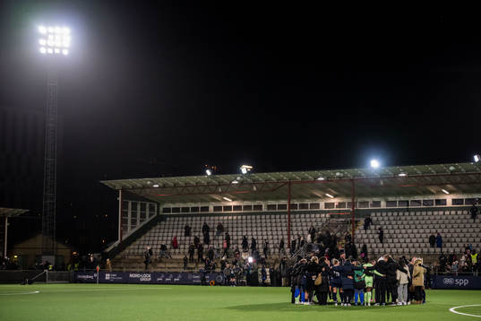 Players of Rosengård gathering