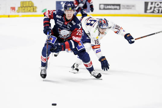 Linköpings Filip Bystedt och Växjös Marcus Sylvegård