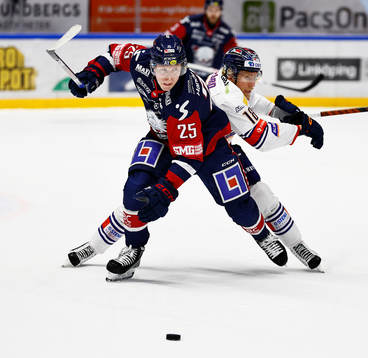 Linköpings Filip Bystedt och Växjös Marcus Sylvegård