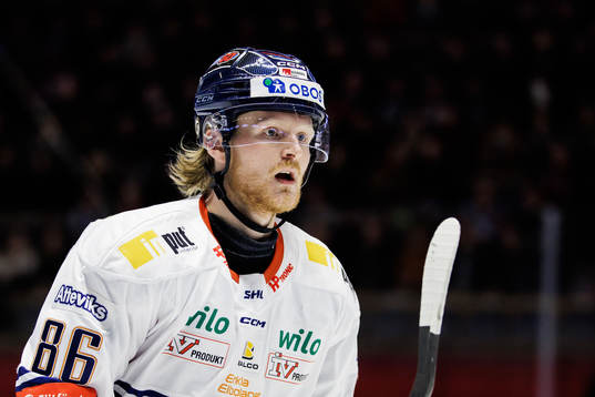 Växjös Joachim Blichfeld jublar
