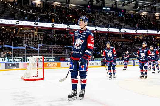 Linköpings Filip Bystedt deppar