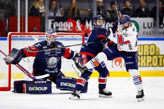 Linköpings Jesper Pettersson och Växjös Martin Lundberg