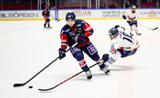Linköpings Linus Hultström och Växjös Marcus Sylvegård