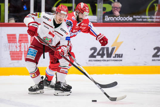 MoDos Riley Woods och Timrås Per Svensson