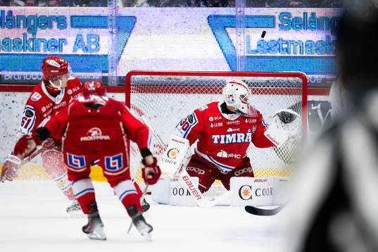Timrås målvakt Jacob Johansson