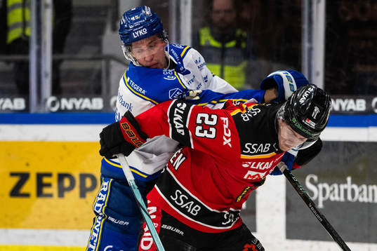Leksands Max Veronneau och Luleås Jesper Sellgren