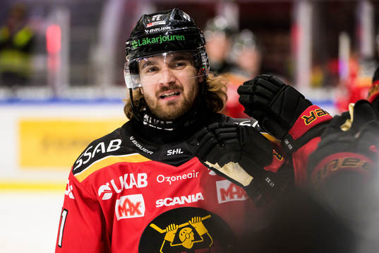 Luleås Adam Brodecki jublar