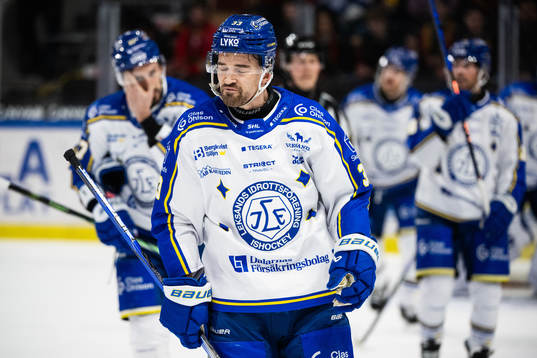 Leksands Eddie Larsson deppar