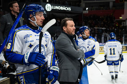 Leksands tränare Charles Berglund