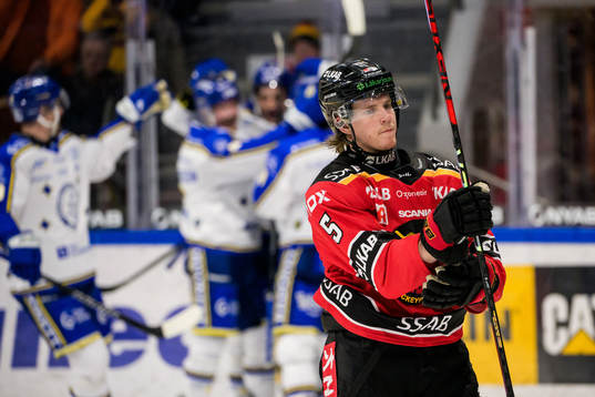 Luleås Marcus Hardegård deppar