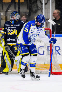 Leksands Emilie Kruse Johansen 4-1under ishockeymatchen i