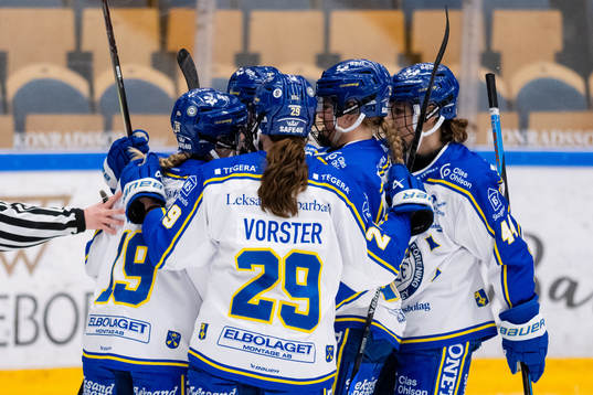 Leksands Tatum Amy jublar