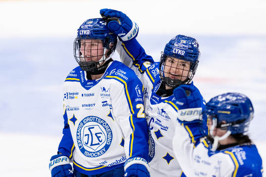 Leksands Tatum Amy jublar