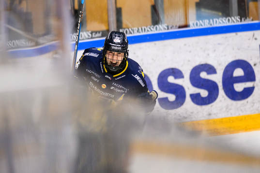 HV71s Suvi Käyhkö jublar