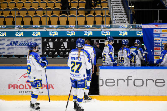 Leksands spelare deppar