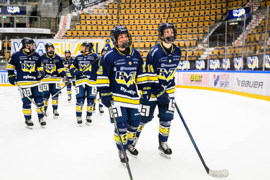 HV71s spelare jublar
