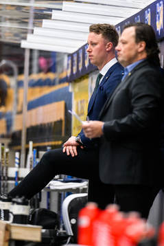 Leksands  tränare Joakim Engström