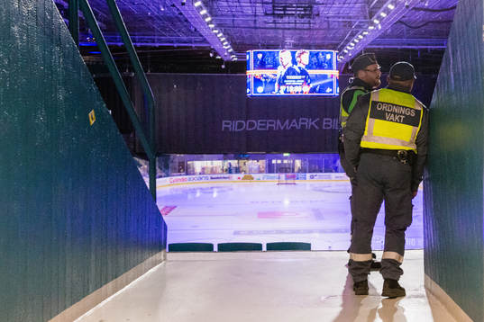 Ordningsvakt på Hovet