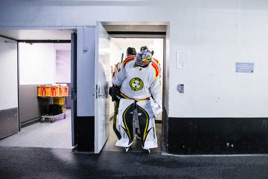 Brynäs målvakt Damian Clara