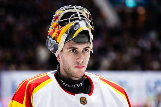 Brynäs målvakt Damian Clara