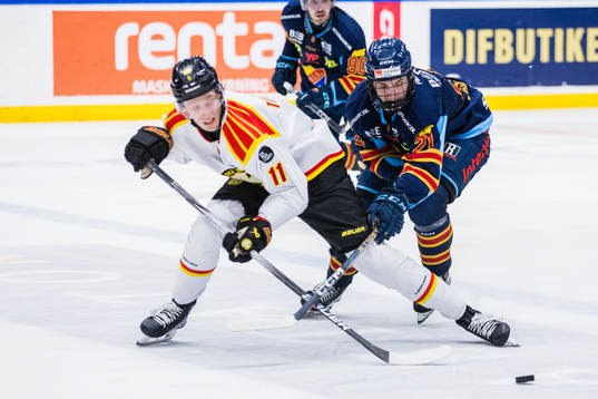 Brynäs Oliver Tärnström och Djurgårdens Linus Eriksson