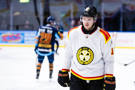 Brynäs Karlis Cukste deppar