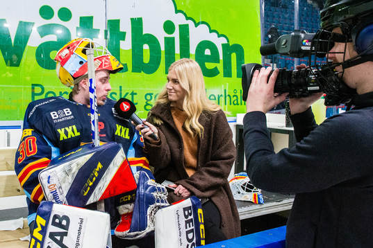 Djurgårdens målvakt Hugo Hävelid