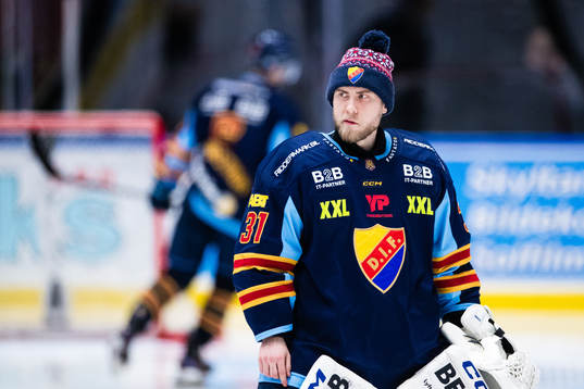 Djurgårdens målvakt Viktor Andrén
