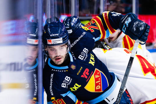 Djurgårdens Axel Andersson och Brynäs Anton Ohlsson