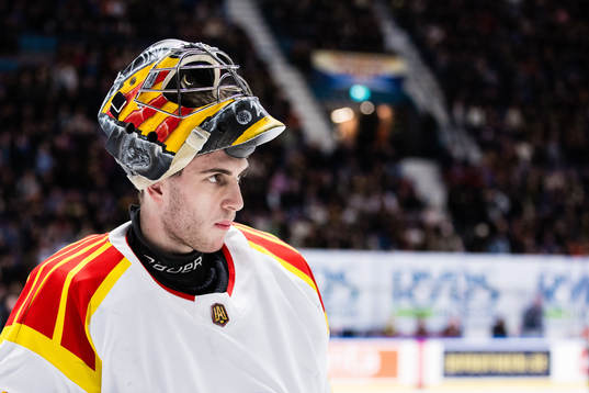 Brynäs målvakt Damian Clara