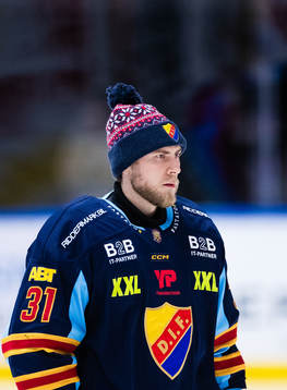 Djurgårdens målvakt Viktor Andrén