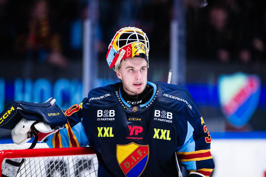 Djurgårdens målvakt Hugo Hävelid