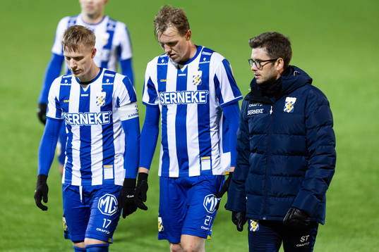 IFK Göteborgs Oscar Wendt, Adam Carlén  och assisterande