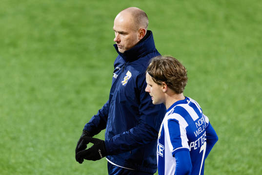 IFK Göteborgs tränare Jens Berthel Askou och Oscar