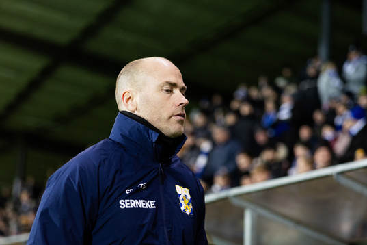 IFK Göteborgs tränare Jens Berthel Askou innan