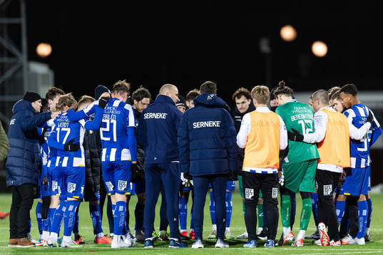 IFK Göteborgs spelare och ledare samlade