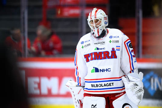 Timrås målvakt Jacob Johansson