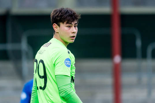 HB Køges målvakt Dulat Talyspayev