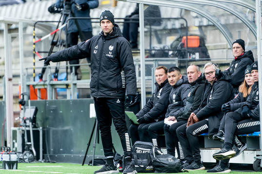 Kalmars tränare Henrik Jensen