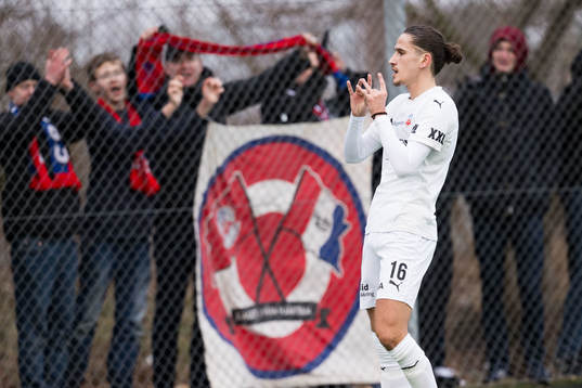 Helsingborgs Ervin Gigovic jublar