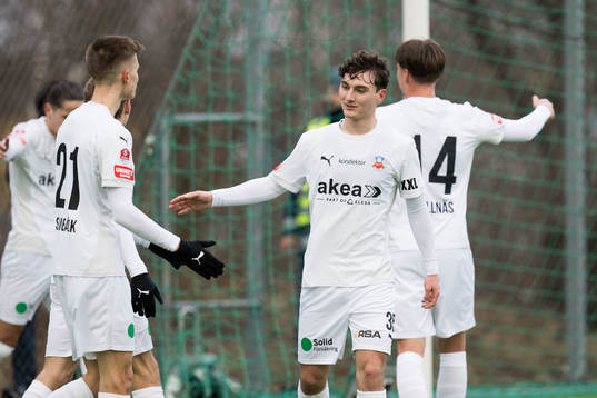 Helsingborgs Casper Ljung jublar