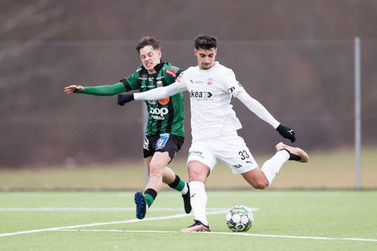 Varbergs Arvid Wiklund och Helsingborgs Amar Muhsin