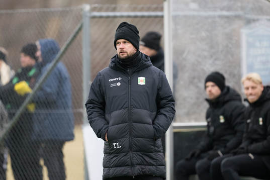 Varbergs tränare Tobias Linderoth